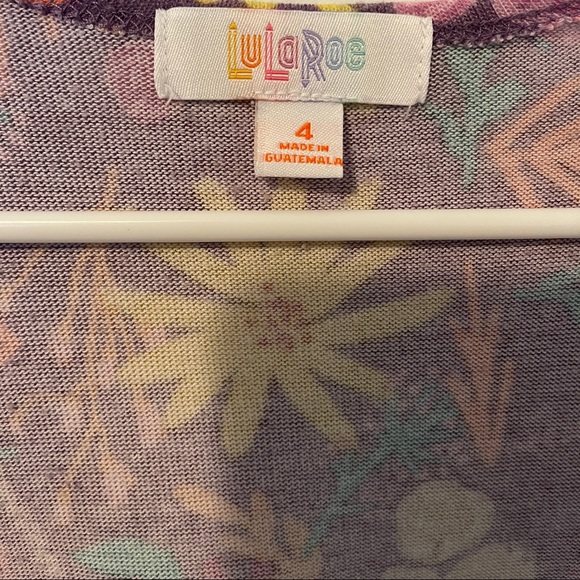 LuLaRoe Sariah Toddler Cardigan Size:4 - Picture 4 of 4